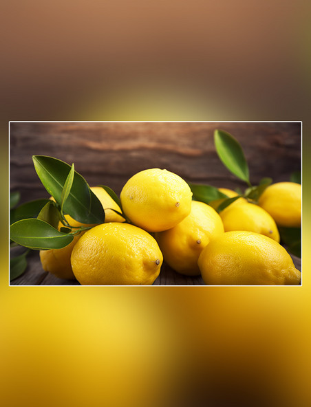 农业果树摄影图柠檬园水果农场成熟水果柠檬水果新鲜柠檬