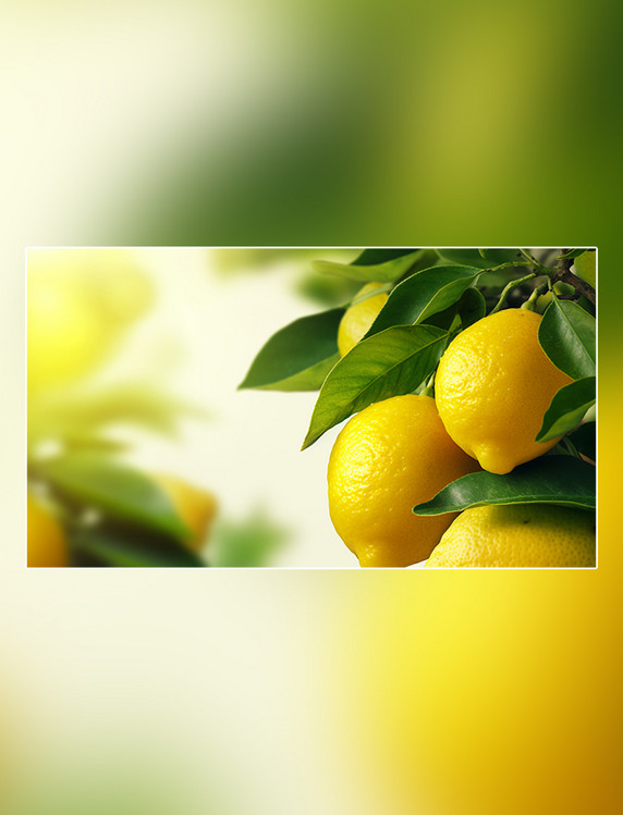 成熟水果柠檬水果新鲜柠檬水果农场柠檬园农业果树摄影图