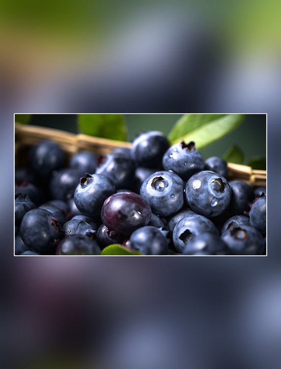 水果农场新鲜蓝莓农业果树摄影图超级清晰成熟水果蓝莓园水果蓝莓