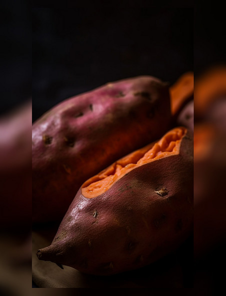 红薯地瓜农副产品谷物摄影感