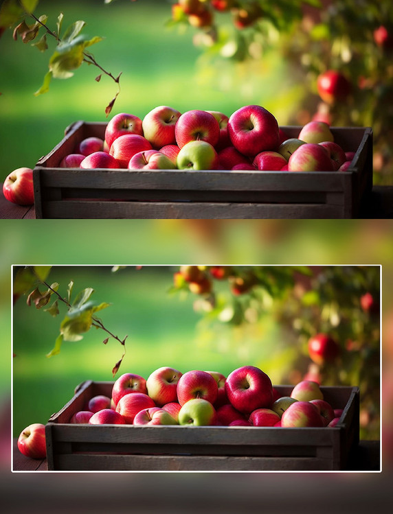 苹果果树摄影水果