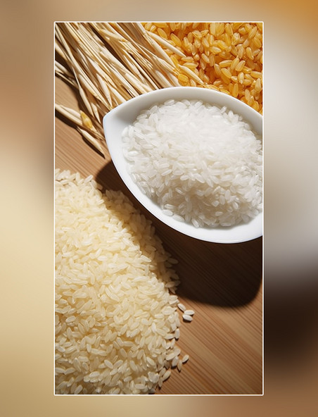 粮食米饭水稻主食白色食材大米营养米饭摄影图超级清晰