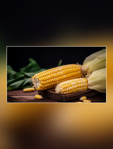 玉米果蔬农作物谷物甜玉米新鲜食材粮食摄影图超级清晰