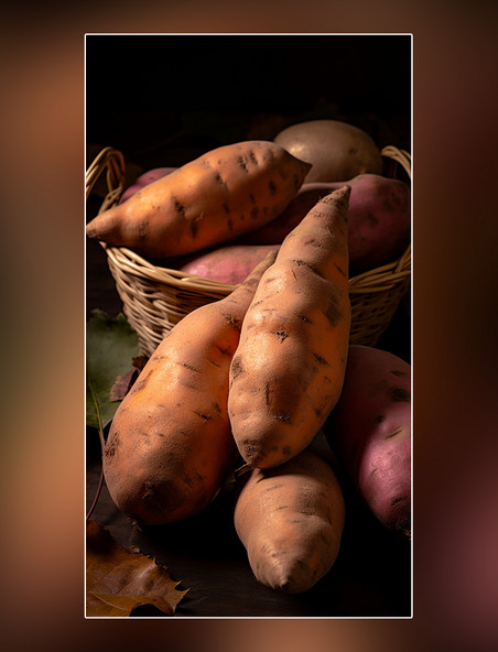 蔬菜美食地瓜红薯白天小吃摄影图超级清晰高细节