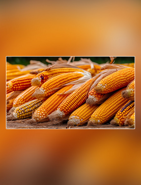 甜玉米果蔬粮食农作物谷物摄影图