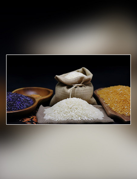 米饭水稻主食营养米饭摄影图超级清晰