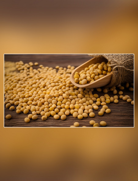 黄豆农作物谷物大豆粮食摄影图超级清晰高细节食物