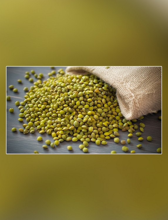 食材绿豆粥豆类营养物质摄影图超级绿豆五谷杂粮