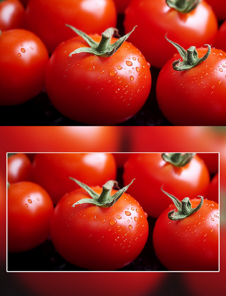 红色番茄西红柿水果摄影蔬菜