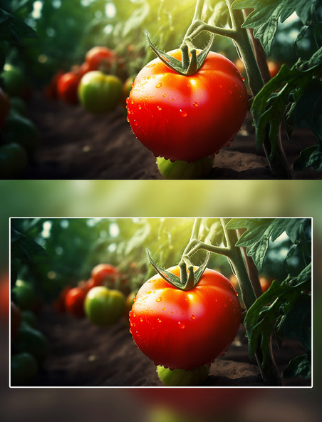 西红柿番茄农场摄影蔬菜