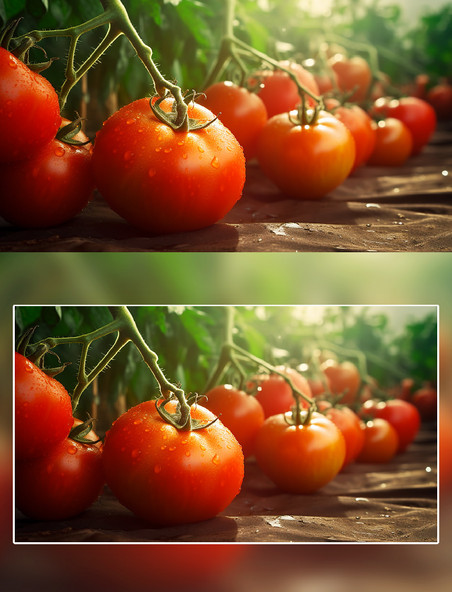 水果番茄西红柿菜园摄影蔬菜