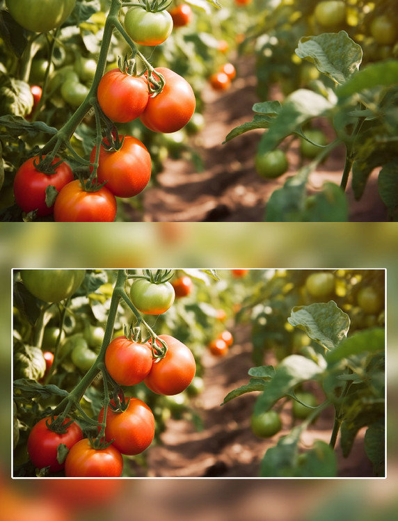 农副产品西红柿番茄菜园摄影蔬菜