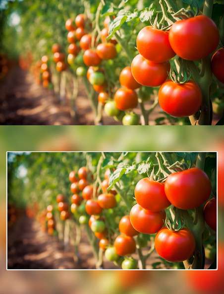 农副产品西红柿菜园摄影蔬菜