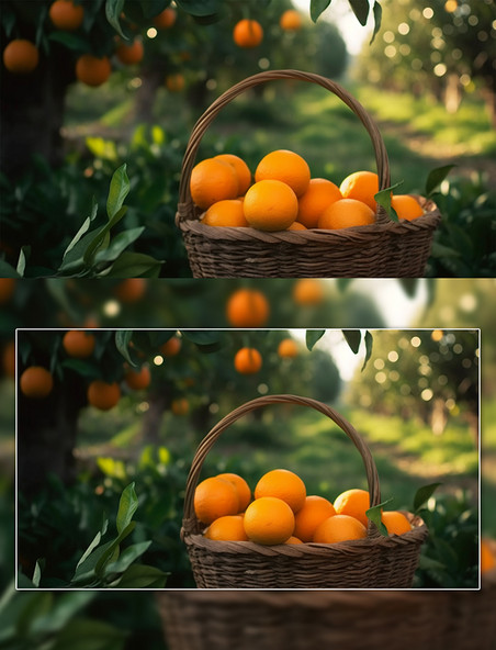 果园果树果实柑橘