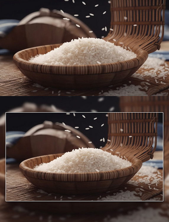 餐饮食材谷物白米