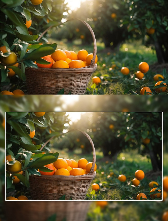 果园果树果实柑橘