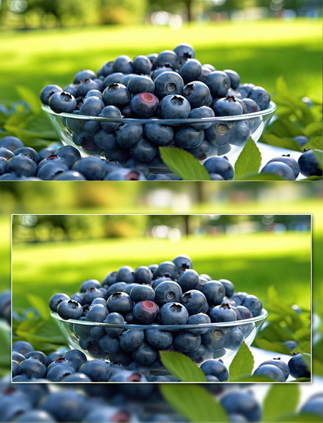 餐饮食材水果蓝莓水果