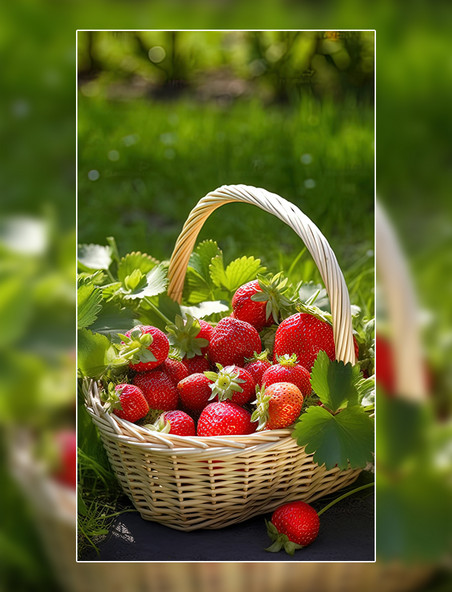 餐饮美食水果草莓农产品