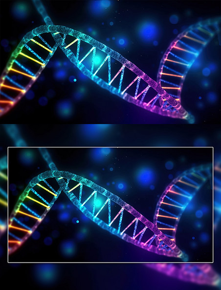 生物科技DNA结构链