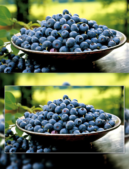 餐饮食材营养蓝莓水果