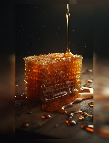 蜂巢蜂蜜生态产品