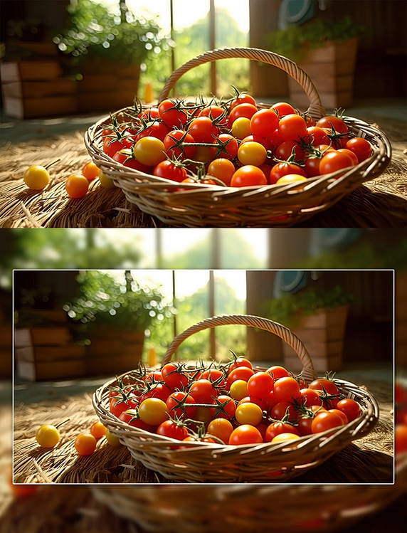 新鲜水果蔬菜西红柿