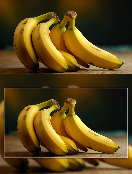 美食热带水果香蕉