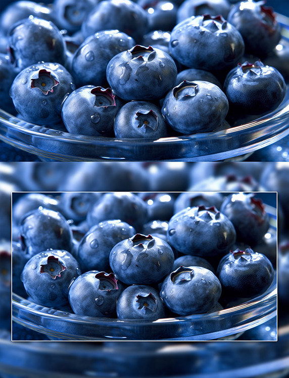 营养浆果新鲜蓝莓果