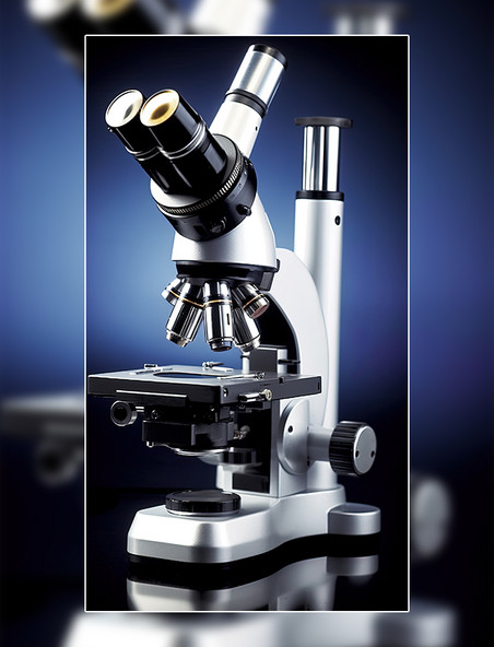 科学试验仪器显微镜