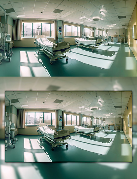 医院病房床位医疗设施