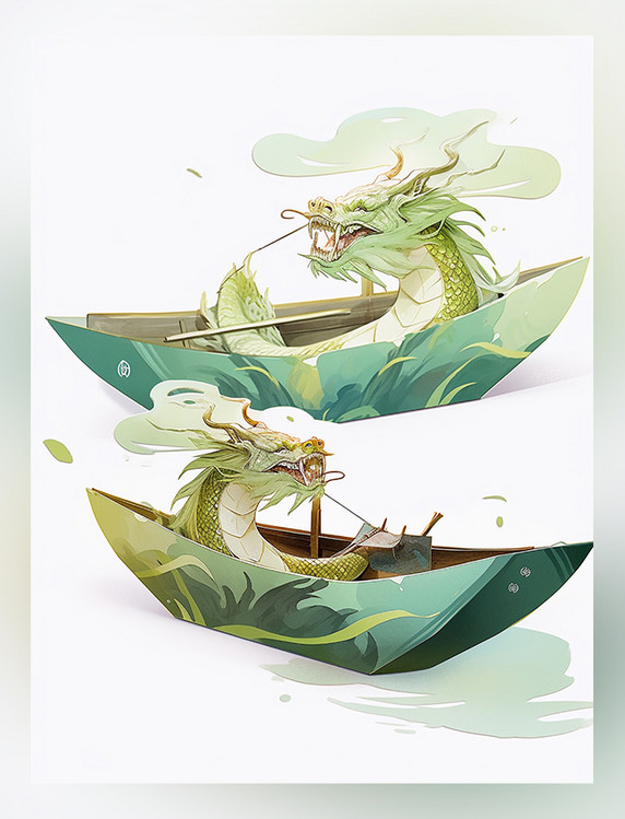 端午节包装参考龙粽子龙舟包装端午产品盒子