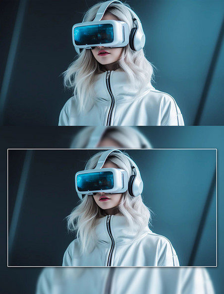 虚拟现实体验VR镜科技元宇宙探索游戏
