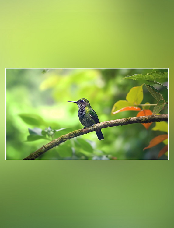 鸟在树上特写鸟动物森林背景树林摄影图野生动物
