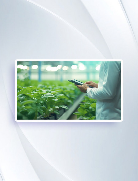 新概念智能农业数字技术温室苗圃