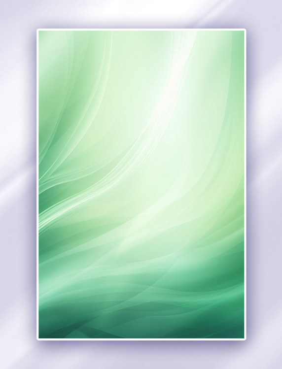 绿色带光泽效果的浅色调柔和背景 