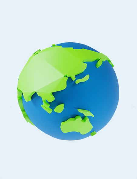 3D立体世界地球地图