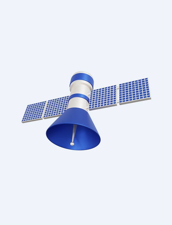 3D立体卫星航天设备飞行器
