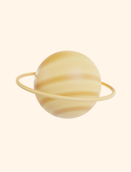 3D立体宇宙太空土星星球