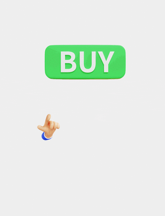 618年中大促手势3D动图gif