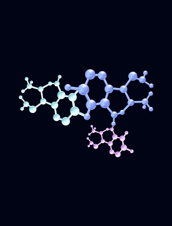 美容高科技分子因子细胞原子化妆品