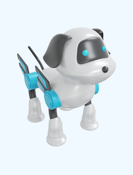 3D立体智能科技机器狗