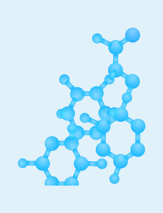 美容高科技分子因子原子细胞结构美容