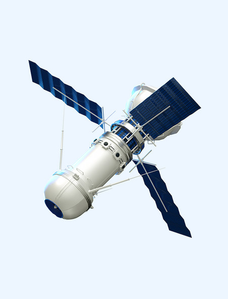 C4D仿真太空航天飞行器航天器
