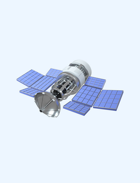3D立体仿真太空航天飞行器航天器