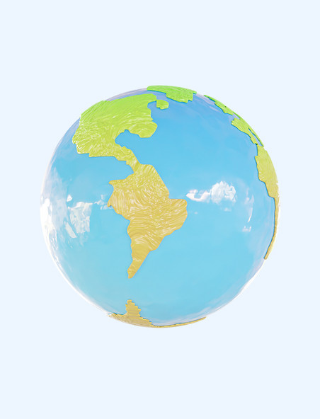 3D立体地球C4D立体地球