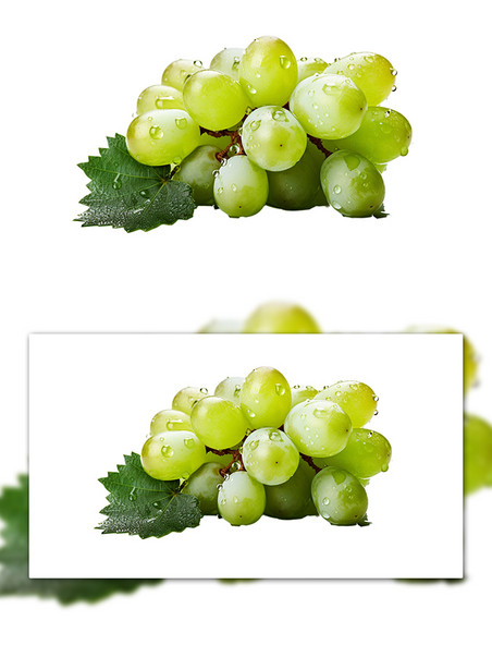 新鲜水果阳光玫瑰水晶葡萄