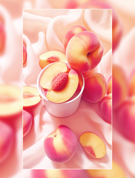 夏季水果之桃子