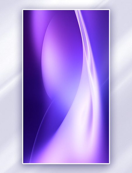 紫色渐变手机壁纸抽象光滑的曲线线条纹理背景