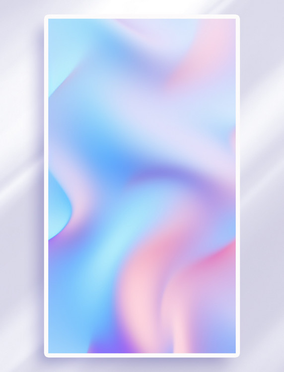 淡粉色和蓝色渐变彩虹色柔软背景