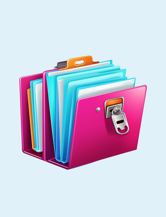 企业文件夹打开文件夹带有文档的文件夹